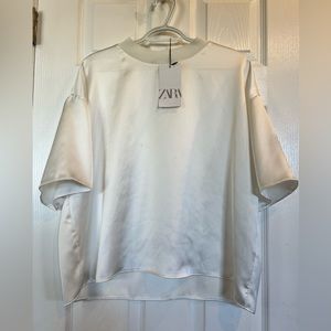 Zara Satin Blouse